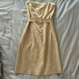 White House Black Market strapless dress